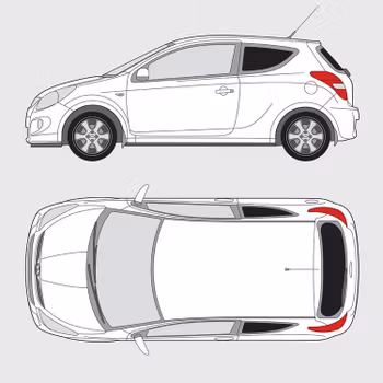 Hyundai i20 3-dörrar | 2009-2015