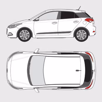Hyundai i20 5-dörrar | 2014-2020
