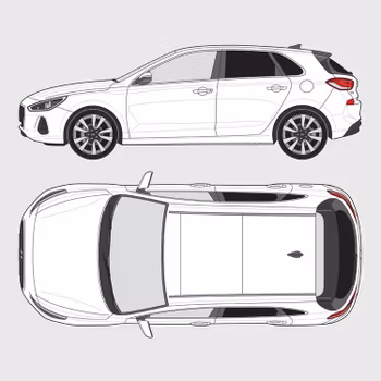 Hyundai i30 5-dörrar | 2017-