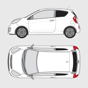 Kia Picanto 3-dörrar | 2011-2017