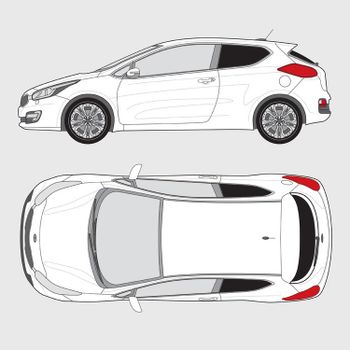 Kia Pro Ceed 3-dörrar | 2012-