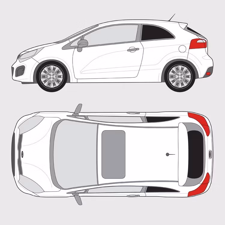 Kia Rio 3-dørs | 2011-2017