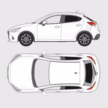 Mazda 2 5-dörrar | 2014-2022