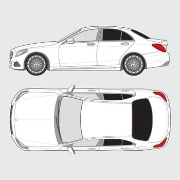 Mercedes C-Klass 4-dörrar | 2014-2021
