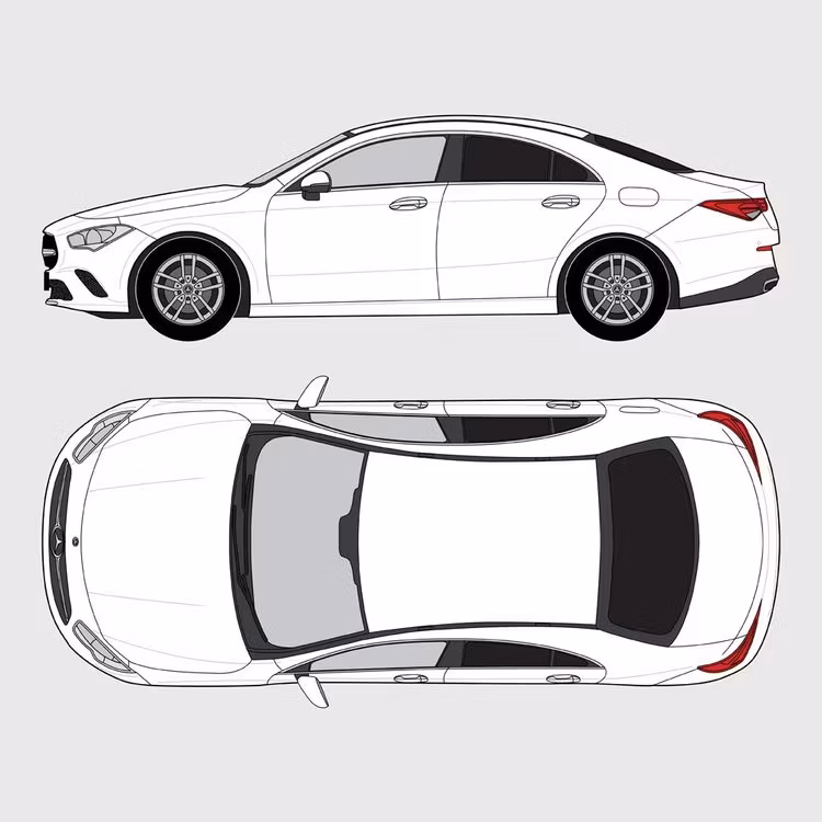 Mercedes CLA 4-dørs | 2019-