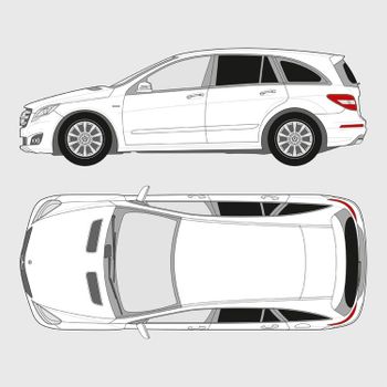 Mercedes R-Klass Kort | 2005-2013