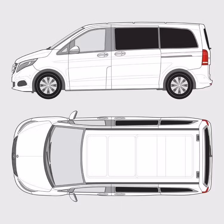 Mercedes V-Klasse kort | 2014-