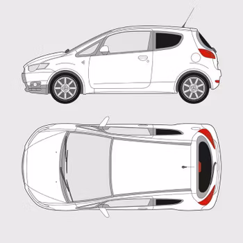 Mitsubishi Colt 3-dörrar | 2004-2012