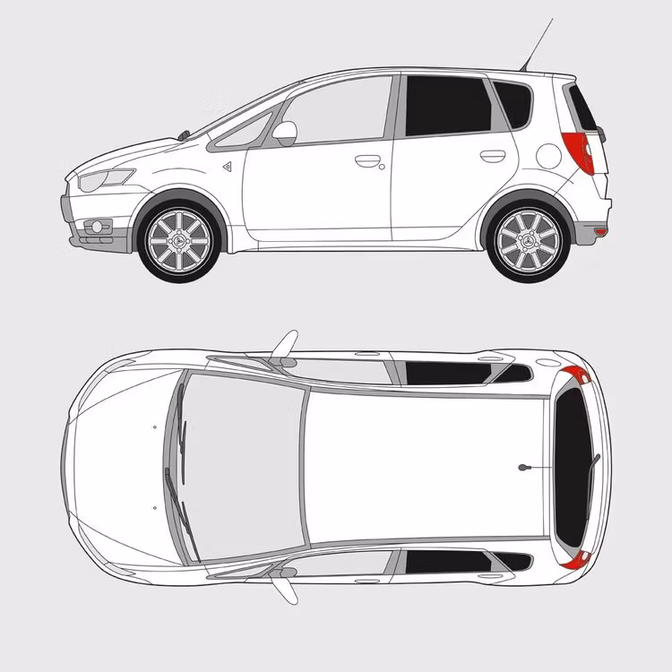 Mitsubishi Colt 5-dørs | 2008-2012