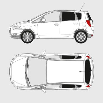 Mitsubishi Colt 5-dörrar | 2008-2012