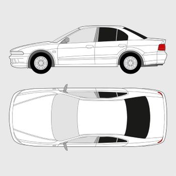 Mitsubishi Galant 4-dörrar | 1999-2003