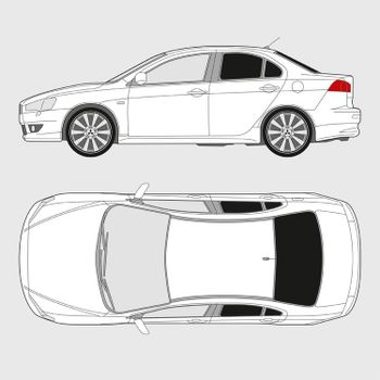 Mitsubishi Lancer 4-dörrar | 2008-