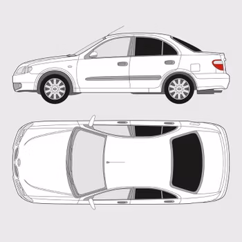 Nissan Almera 4-dörrar | 2000-2006