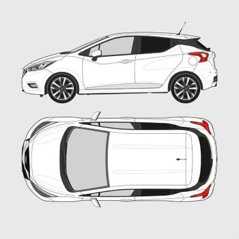 Nissan Micra 5-dörrar | 2017-