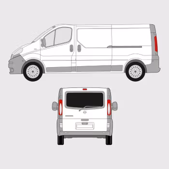 Nissan Primastar baklucka | 2001-2014