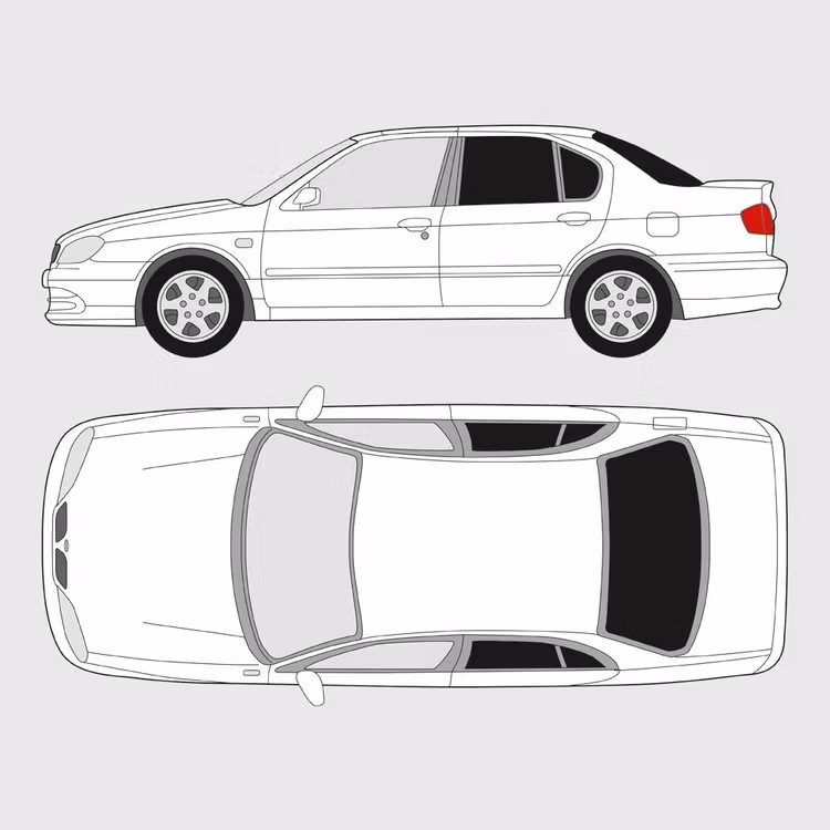 Nissan Primera 4-dørs | 2003-2007