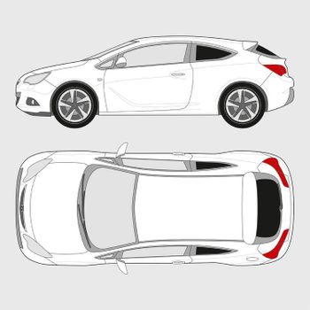 Opel Astra 3-dörrar | 2012-2018