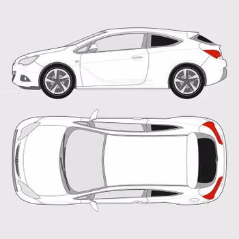 Opel Astra 3-dörrar | 2012-2018