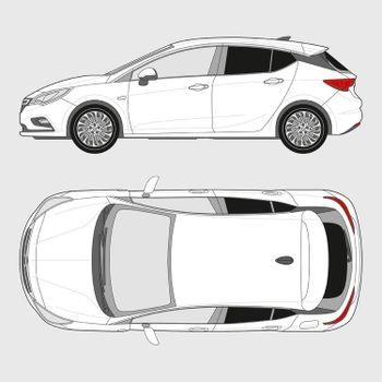 Opel Astra 5-dörrar | 2015-2021