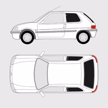 Peugeot 106 3-dörrar | 1991-2003