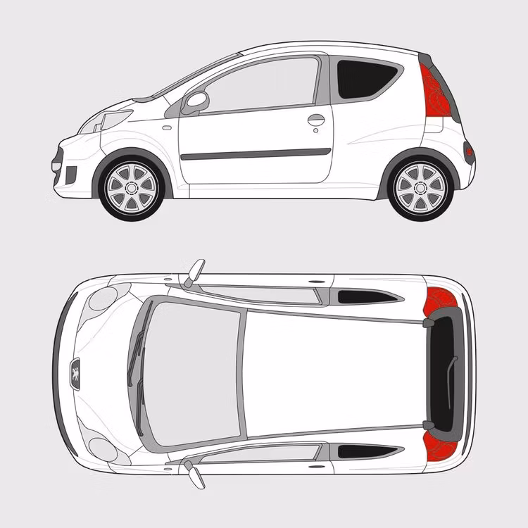 Peugeot 107 3-dørs | 2005-2014