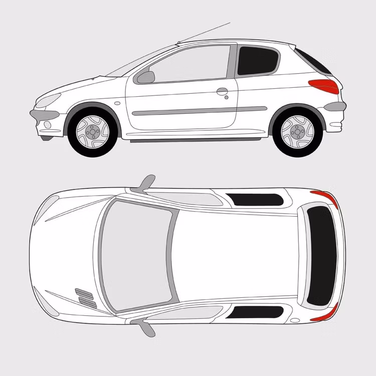 Peugeot 206 3-dørs | 1998-2009