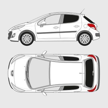 Peugeot 207 5-dörrar | 2006-2012