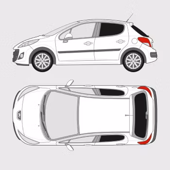 Peugeot 207 5-dörrar | 2006-2012