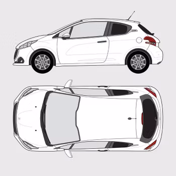 Peugeot 208 3-dörrar | 2012-2019