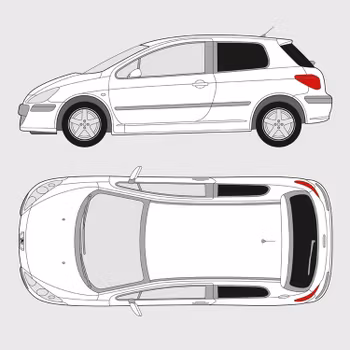 Peugeot 307 3-dörrar | 2001-2008