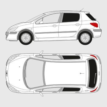 Peugeot 307 5-dörrar | 2001-2008