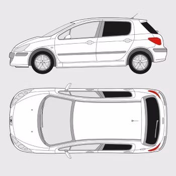 Peugeot 307 5-dörrar | 2001-2008