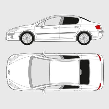 Peugeot 407 4-dörrar | 2004-2011