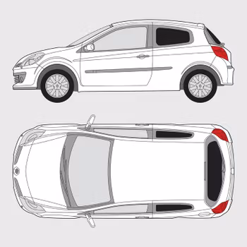 Renault Clio 3-dörrar | 2005-2012