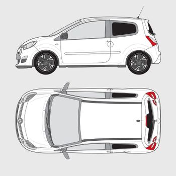 Renault Twingo 3-dörrar | 2014-2019