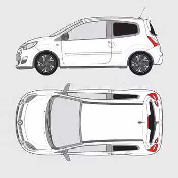 Renault Twingo 3-dörrar | 2014-2019