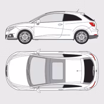 Seat Ibiza 3-dörrar | 2008-2017