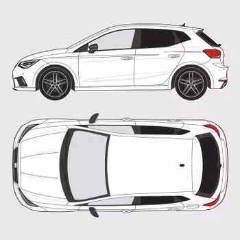 Seat Ibiza 5-dörrar | 2017-