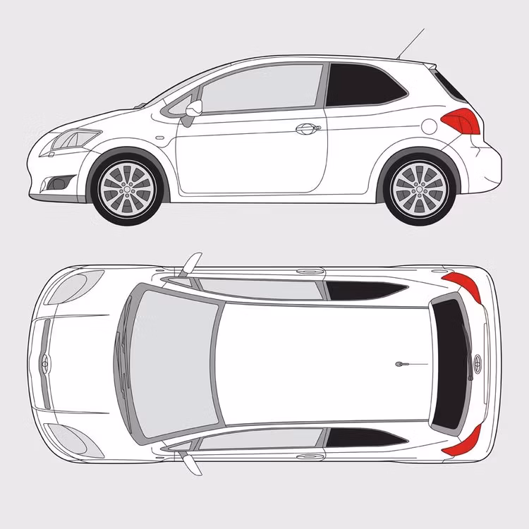 Toyota Auris 3-dørs | 2007-2013
