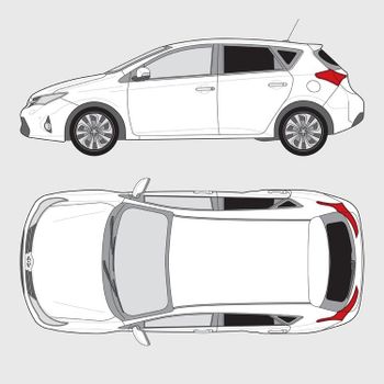 Toyota Auris 5-dörrar | 2013-2018
