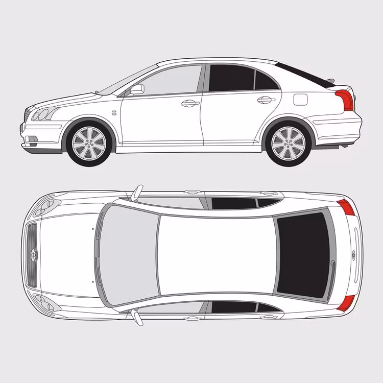 Toyota Avensis 5-dørs | 2003-2009