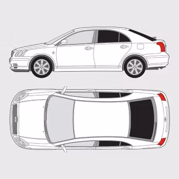 Toyota Avensis 5-dörrar | 2003-2009