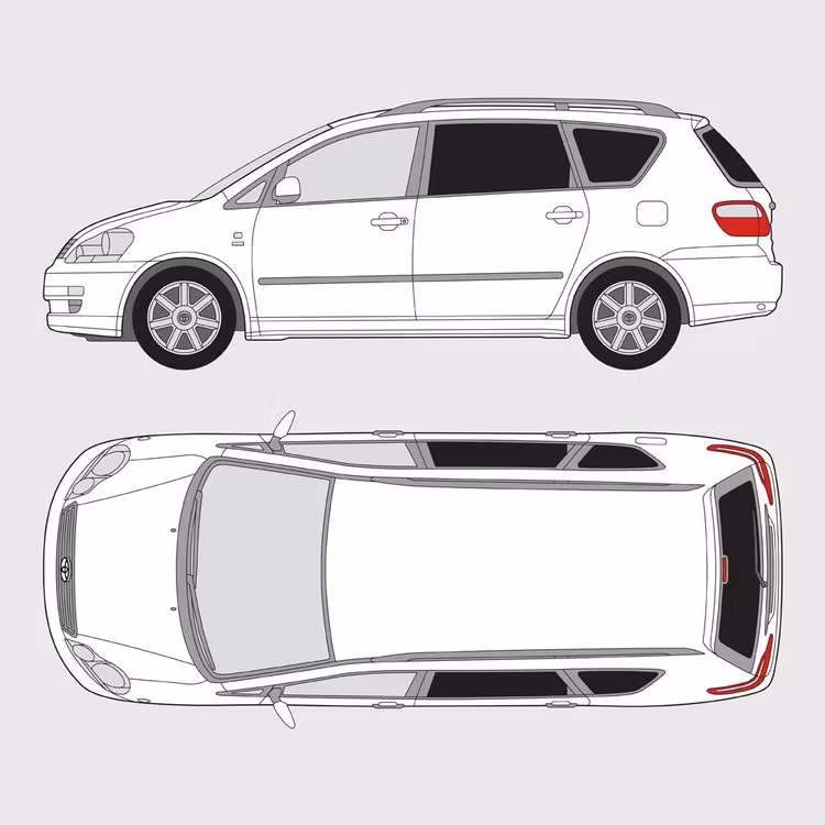 Toyota Avensis Verso | 2001-2005