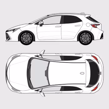 Toyota Corolla 5-dörrar | 2019-
