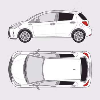 Toyota Yaris 5-dörrar | 2011-2020