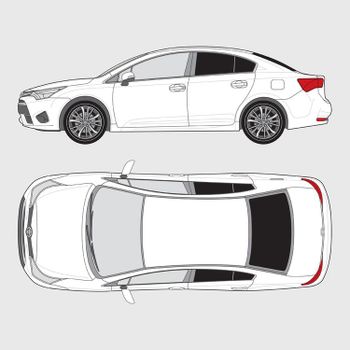 Toyota Avensis 4-dörrar | 2016-