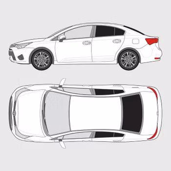 Toyota Avensis 4-dörrar | 2016-