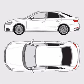 Audi A3 4-dörrar | 2013-2020