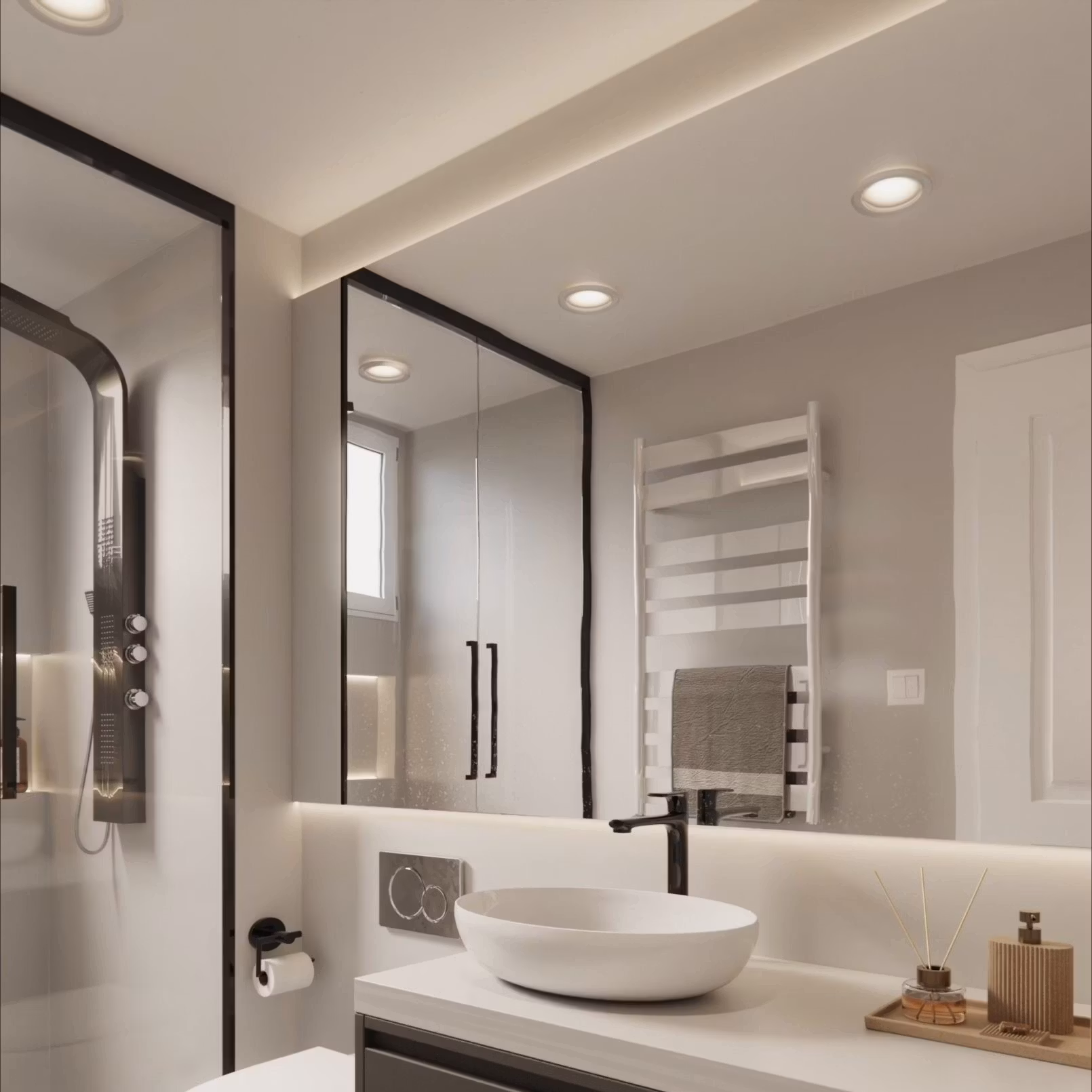 Dekorplast Läder NE40 - Mörkgrå