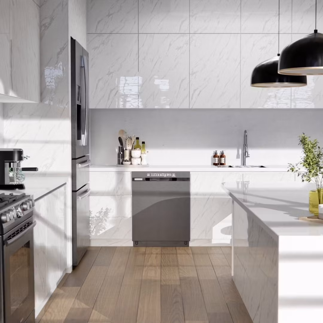 Dekorplast Marmor NG31 – Hvid